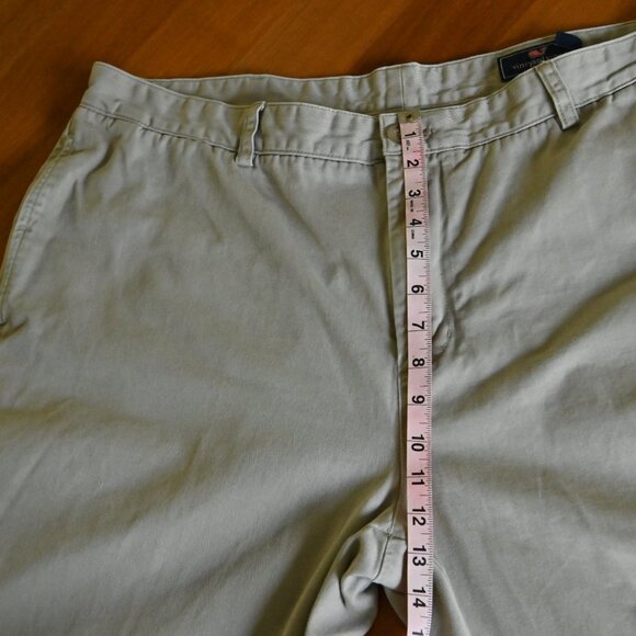 Vineyard Vines 90s Career Preppy Pleated Front Khakis Chinos Club Pants 40x34 - Picture 11 of 14